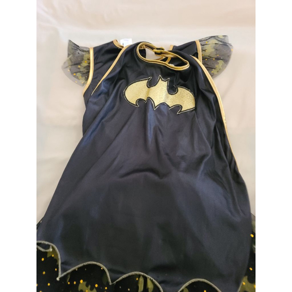 DC Comics Batman Superhero Dress L Black Gold Kids - Picture 4 of 8
